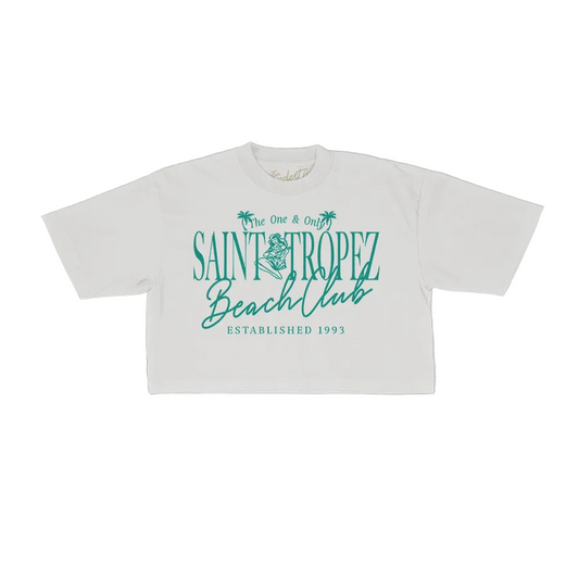 St. Tropez Beach Club Cropped T-Shirt