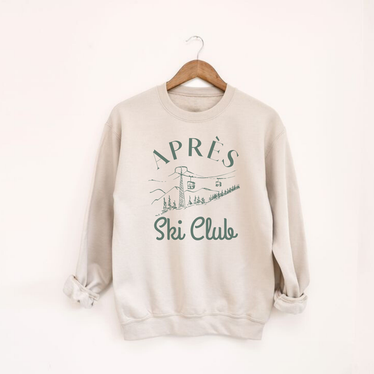 Aprés Ski Club Crewneck Sweatshirt