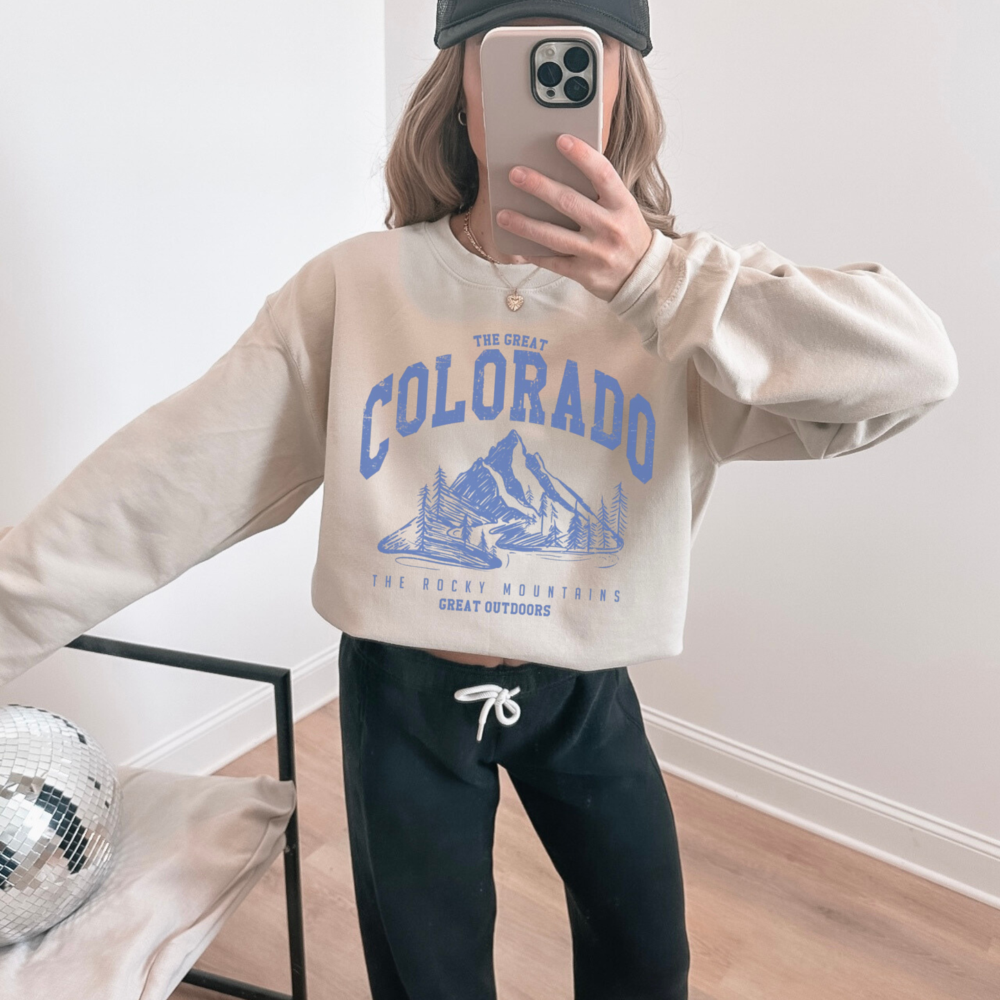 Colorado Rocky Mountains Crewneck Sweatshirt